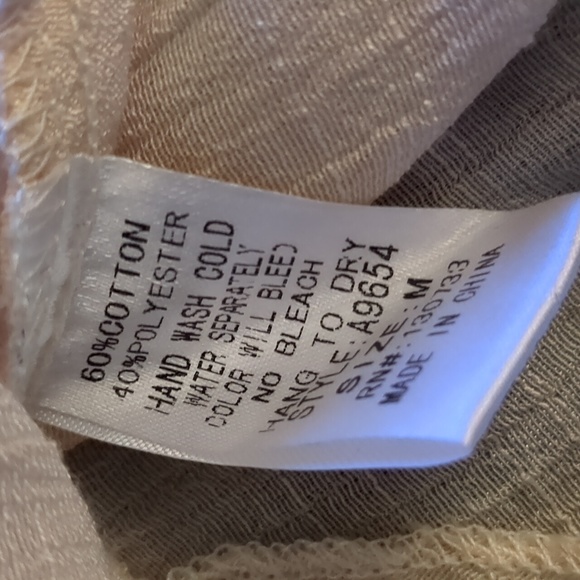 Umgee boho crochet top size M - Picture 8 of 13